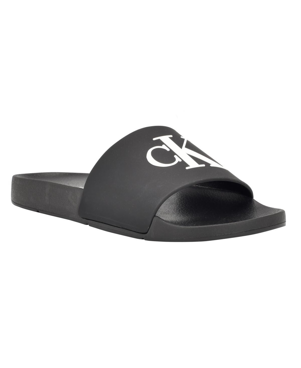 Calvin Klein Womens Arin Pool Slide Footbed Sandals Product Image