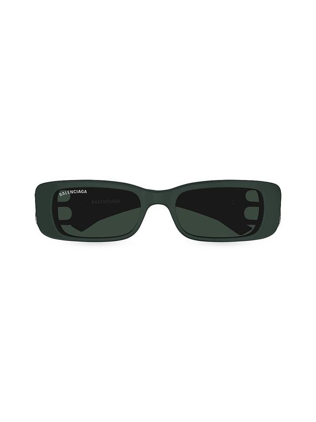 Womens Dynasty 51MM Rectangular Sunglasses Product Image