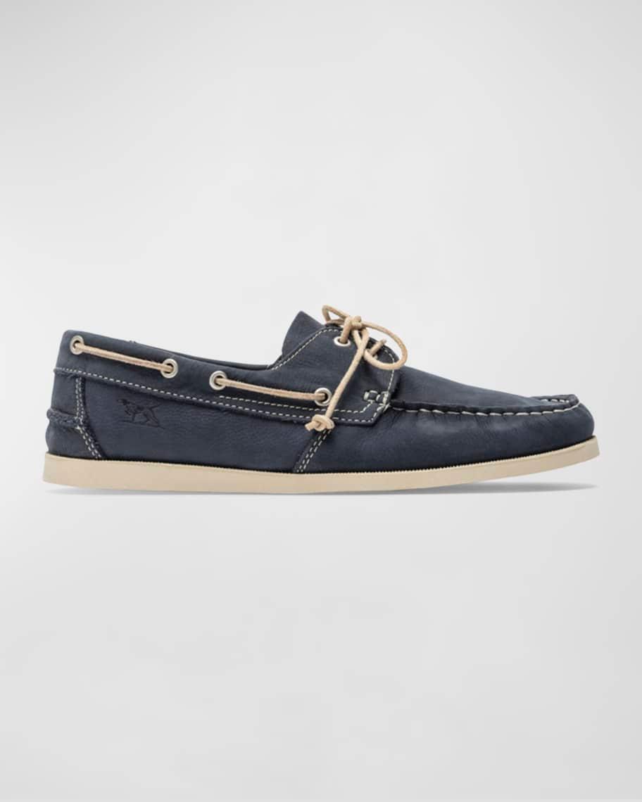 Men's Viaduct Leather Boat Shoes Product Image