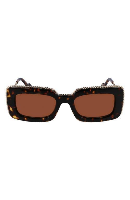 Lanvin 52mm Rectangular Sunglasses Product Image