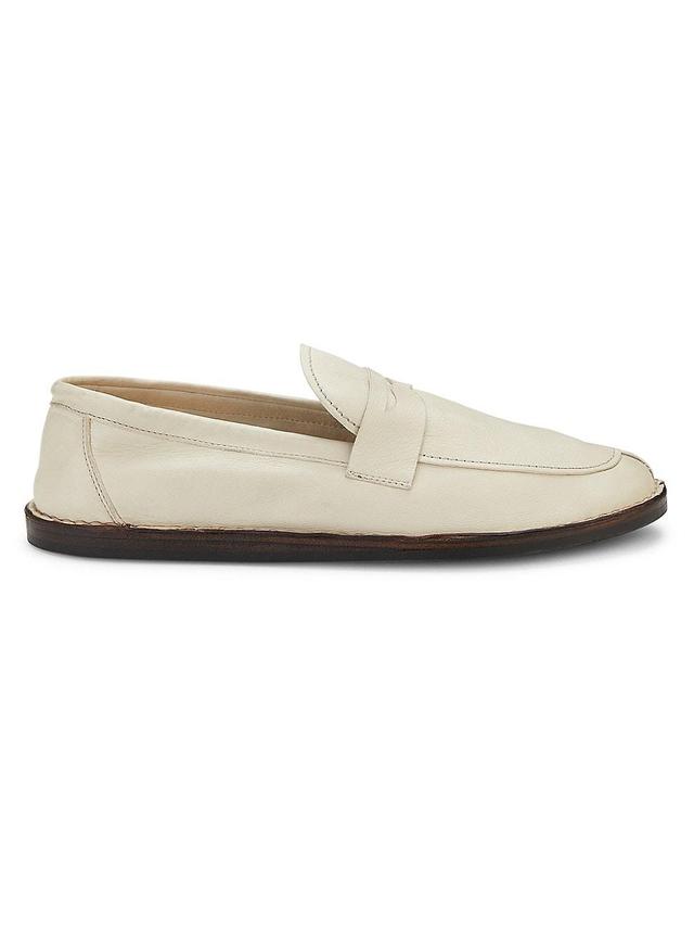 Womens Cary Leather Loafers Product Image