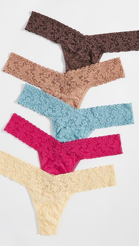 Hanky Panky 5 Low Rise Thongs | Shopbop Product Image