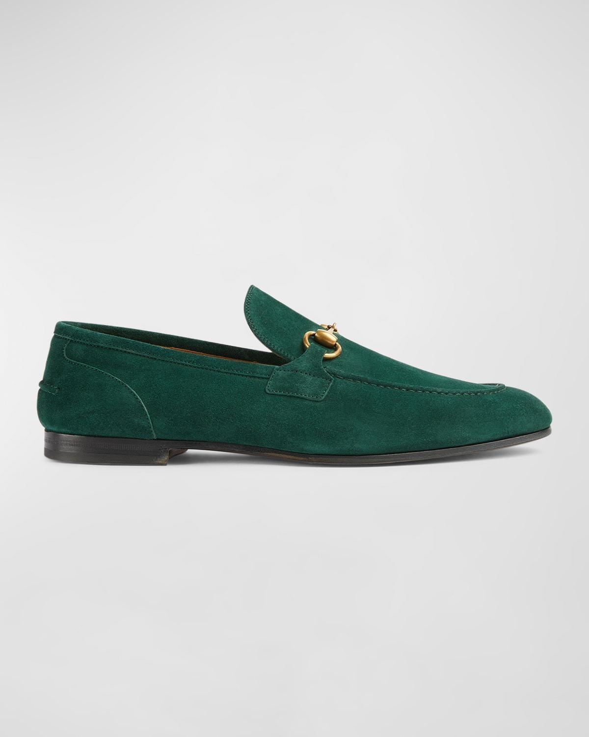 Mens Suede Horsebit Loafers Product Image