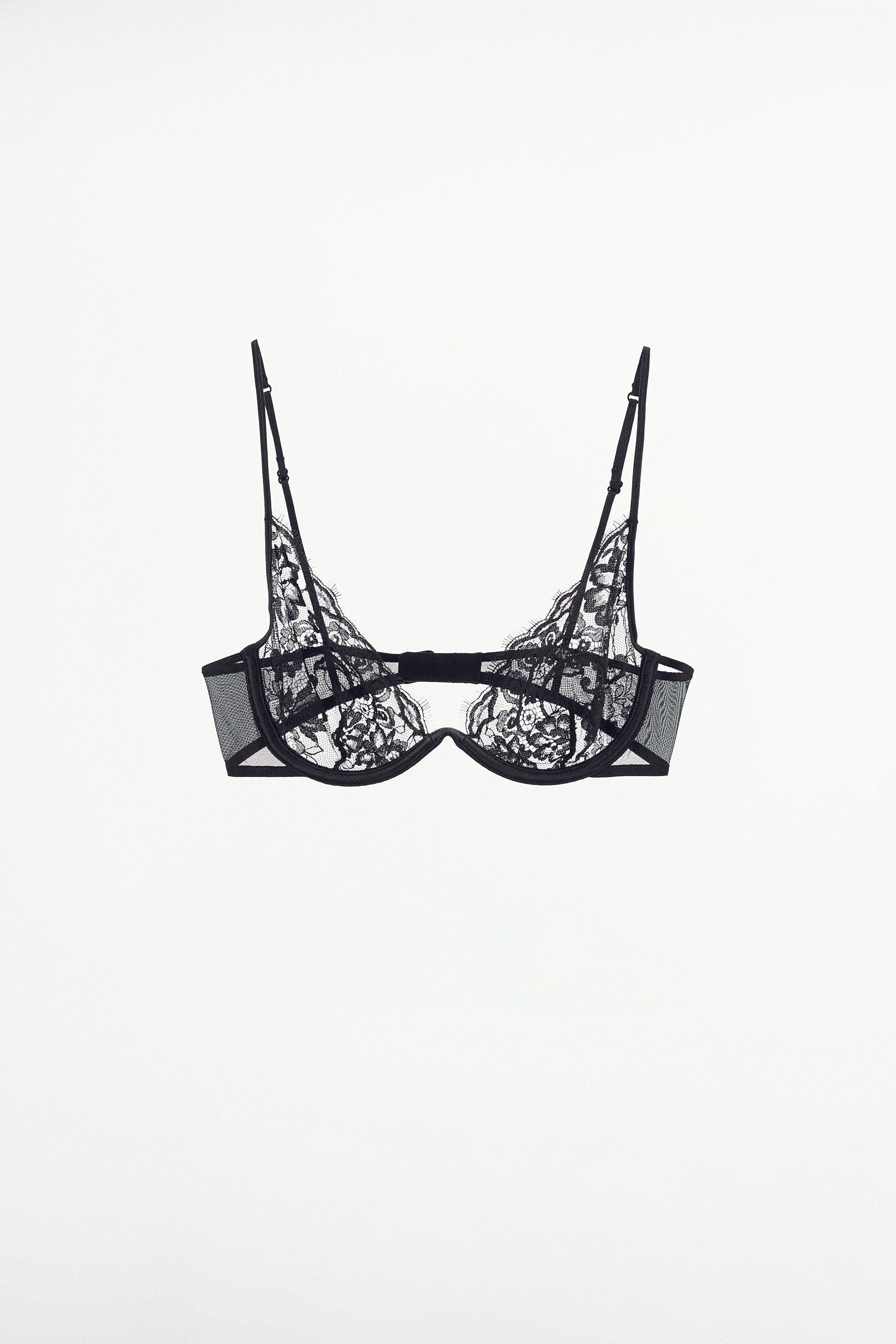 LACE UNDERWIRE BRA Product Image