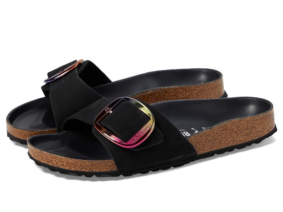 Birkenstock Madrid Big Buckle Iridescent Women's Shoes Product Image