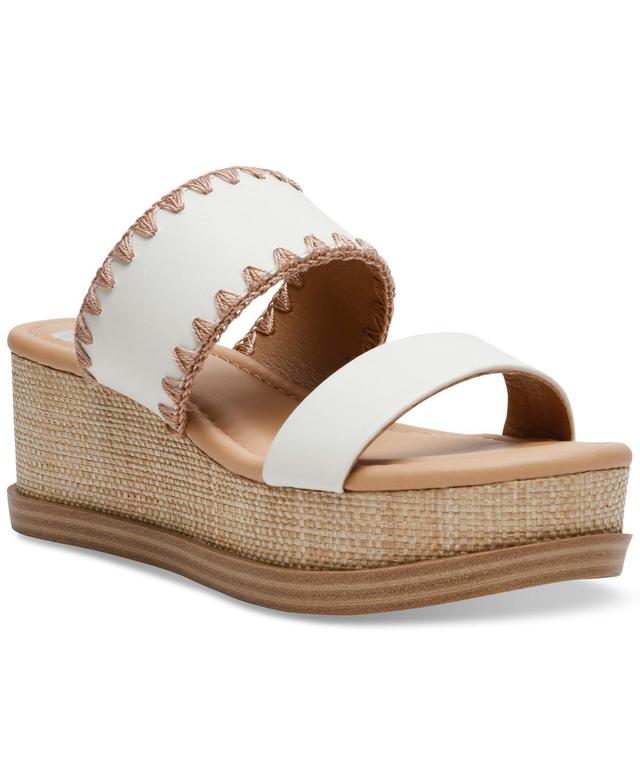 Dv Dolce Vita Womens Konstance Double-Band Raffia Wedge Sandals Product Image