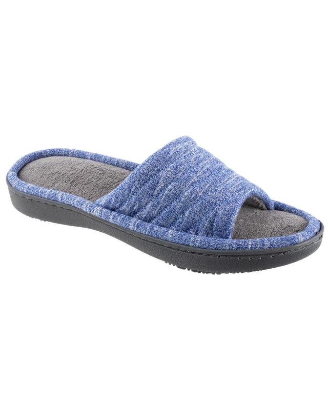 isotoner Andrea Space Knit Womens Slide Slippers Product Image