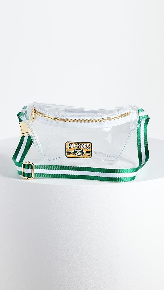 Stoney Clover Lane Green Bay Packers Clear Fanny Pack | Shopbop Product Image