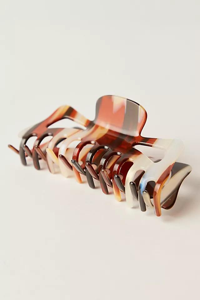 Clara Striped Claw Clip Product Image