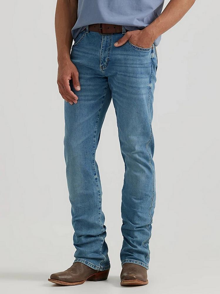 SALE Wrangler Retro® Men's Flintlock Slim Bootcut Jeans Product Image