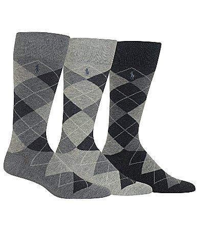 Polo Ralph Lauren Assorted Argyle Dress Socks 3 Product Image