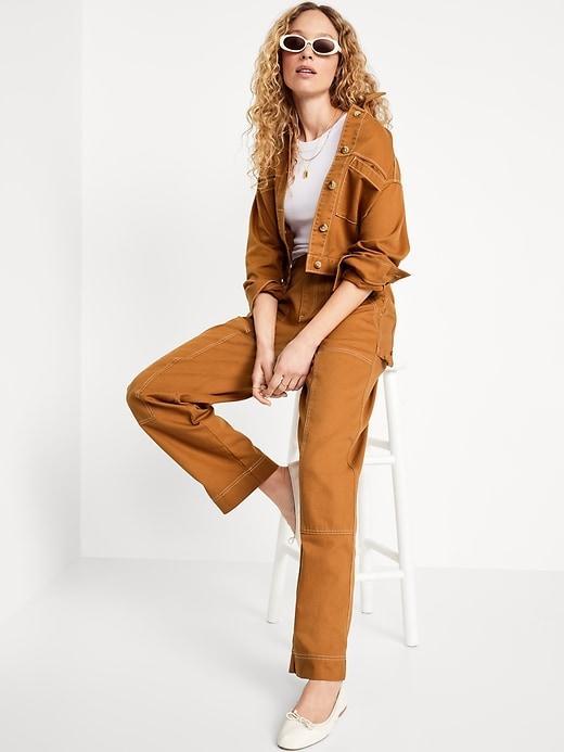 High-Waisted Utility Pants Product Image