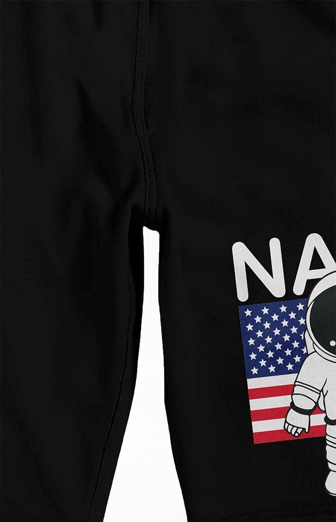 Mens NASA Astronaut USA Sweat Shorts Product Image