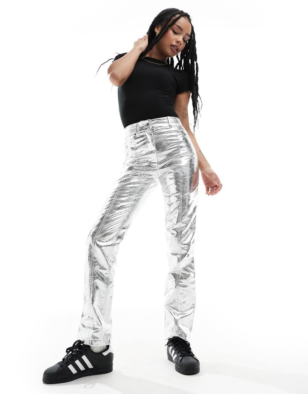 River Island Petite straight leg pants Product Image