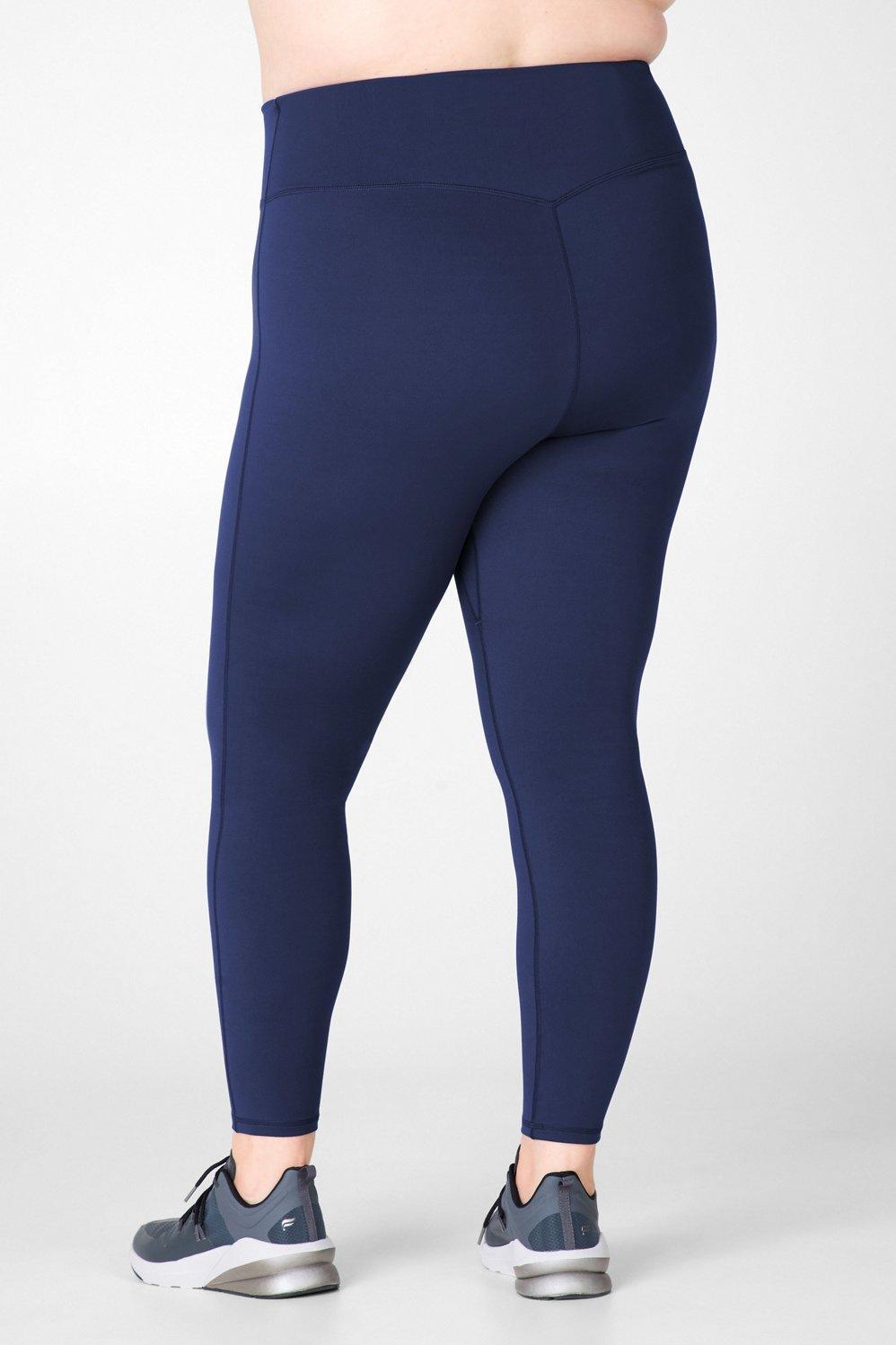 Fabletics Anywhere High-Waisted Legging Womens blue plus Size 4X Product Image