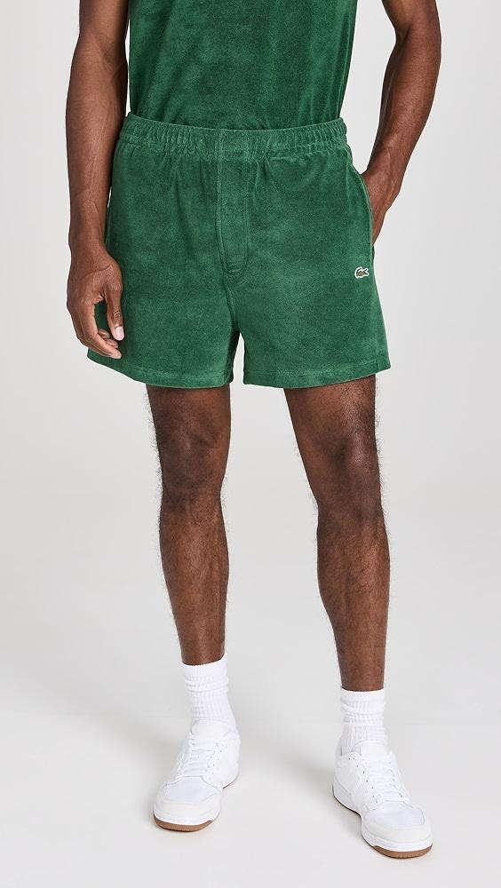 Lacoste Regular Fit Shorts with Adjustable Waist 4" | Shopbop Product Image