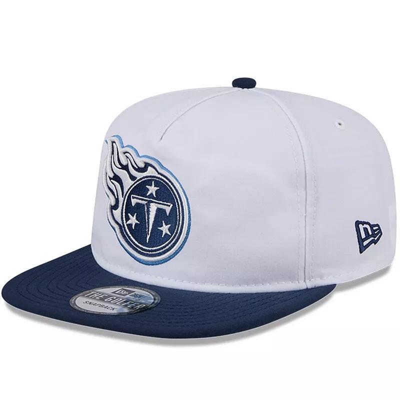 Mens New Era /Navy Tennessee Titans 2024 NFL Training Camp Golfer Snapback Hat Product Image