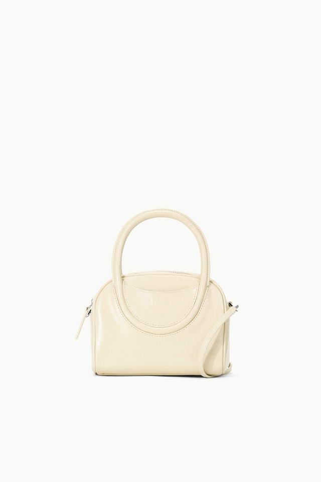 MAUDE MINI BOWLER BAG | CREAM Product Image