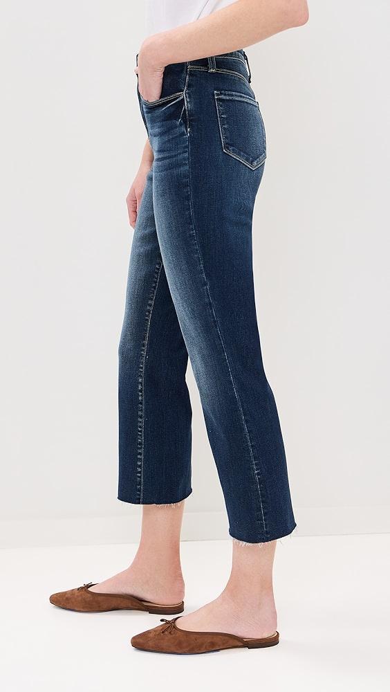 L'AGENCE Kendra Crop Flare Jeans | Shopbop Product Image