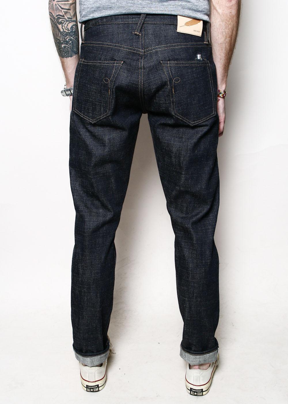 Strong Taper // 13.5oz Cryptic Indigo Product Image