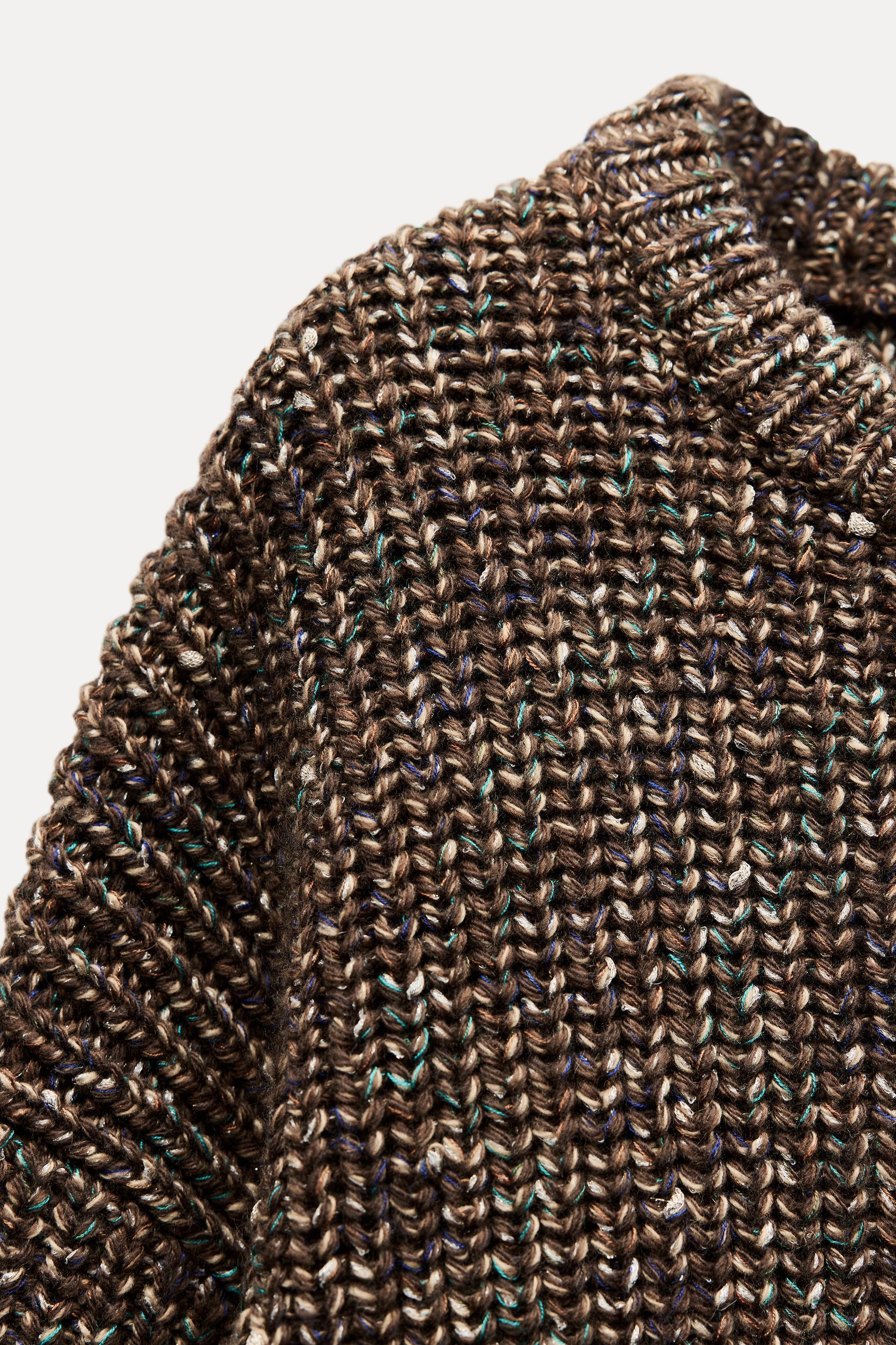 SEQUINED KNIT SWEATER Product Image