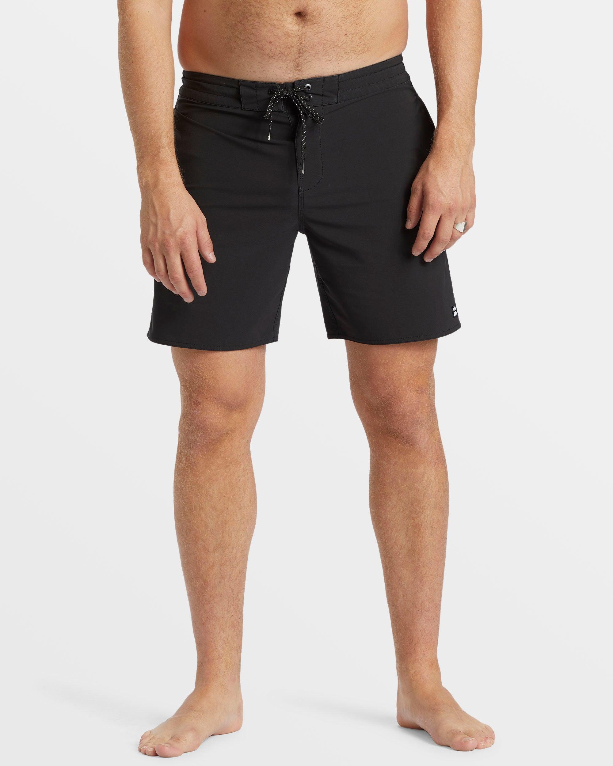 D Bah Lo Tide 18" Boardshorts - Washed Black Male Product Image