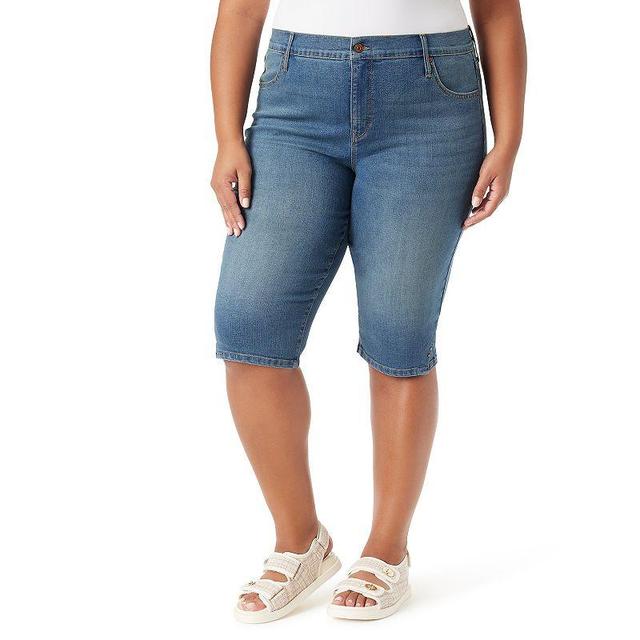 Plus Size Gloria Vanderbilt Lorelai Skimmer Pants, Womens Product Image