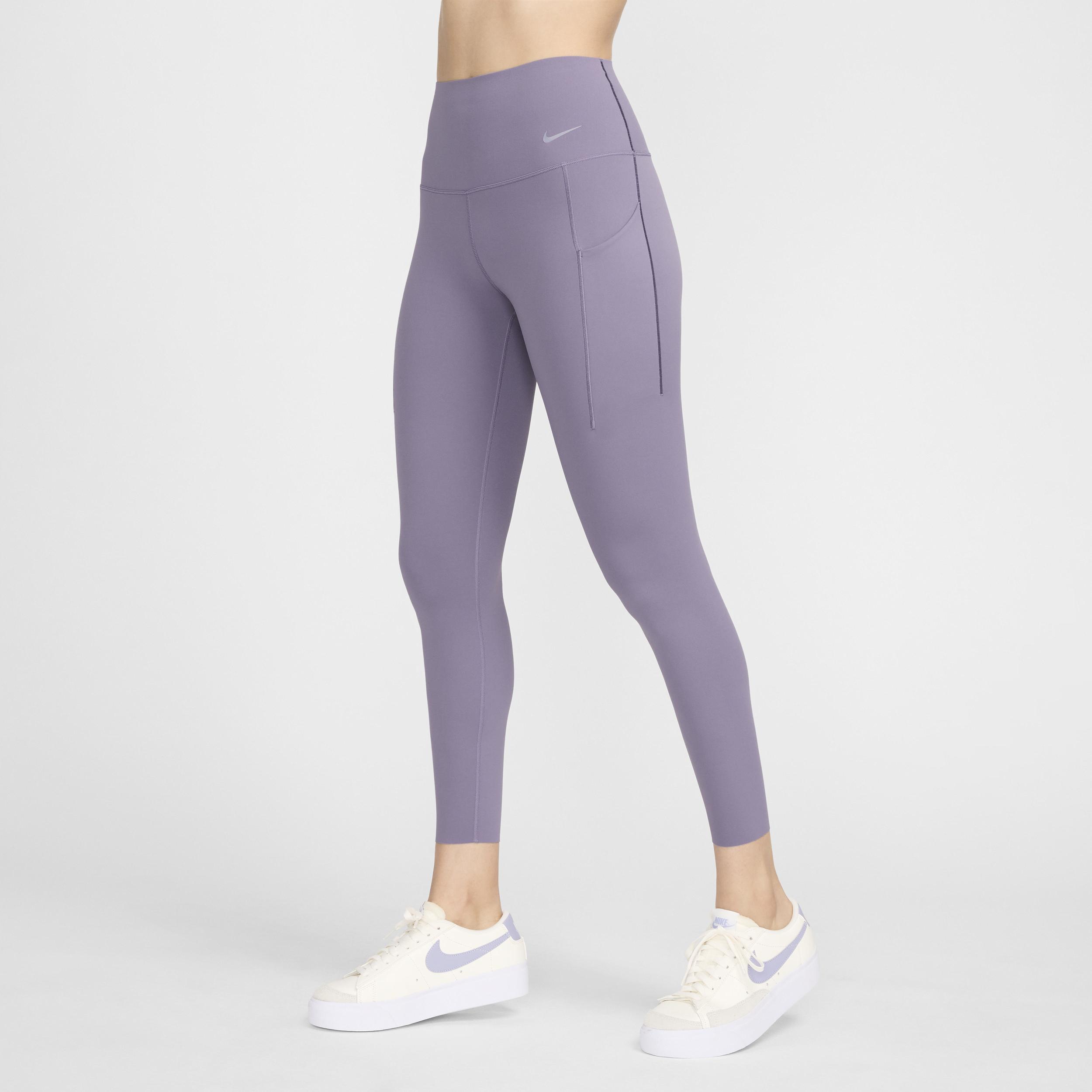 Nike Womens Universa Medium-Support High-Waisted 7/8 Leggings with Pockets Product Image