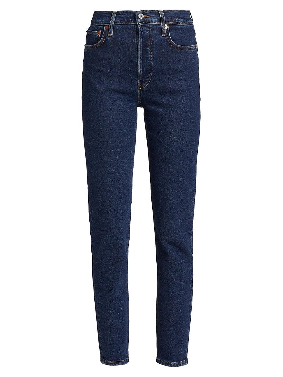 Womens High-Rise Skinny Jeans product image