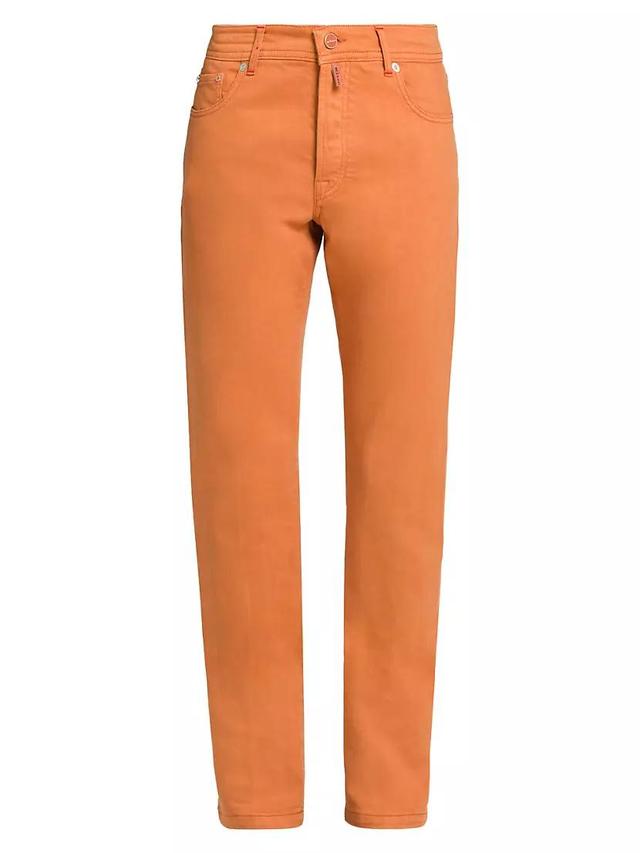 Mens Cotton Five-Pocket Trousers Product Image