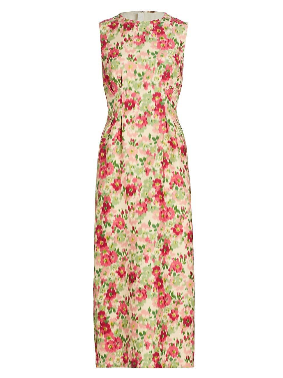 Womens Ophelia Floral Sheath Dress Product Image