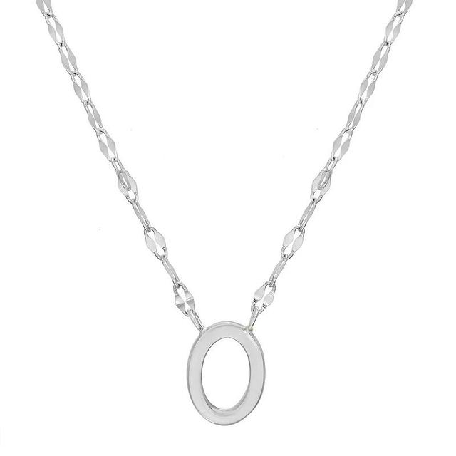 Paige Harper Initial Necklace, Womens O Sterling Product Image