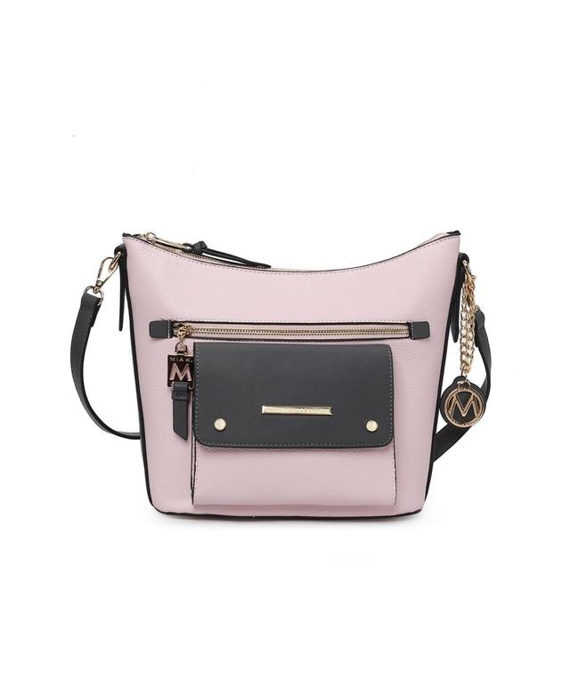 Mkf Collection Serenity Color Block Women s Crossbody Bag by Mia K Product Image