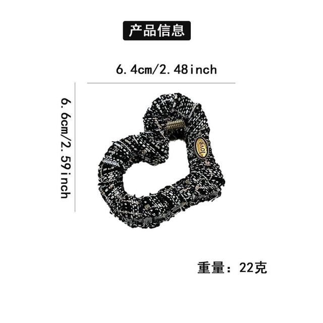 Heart-Shaped Hair Claw Product Image