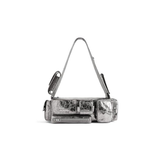 Women's Superbusy Xs Sling Bag Metallized in Silver Product Image