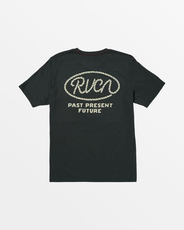 RVCA Lasso T-Shirt - Pirate Black Product Image