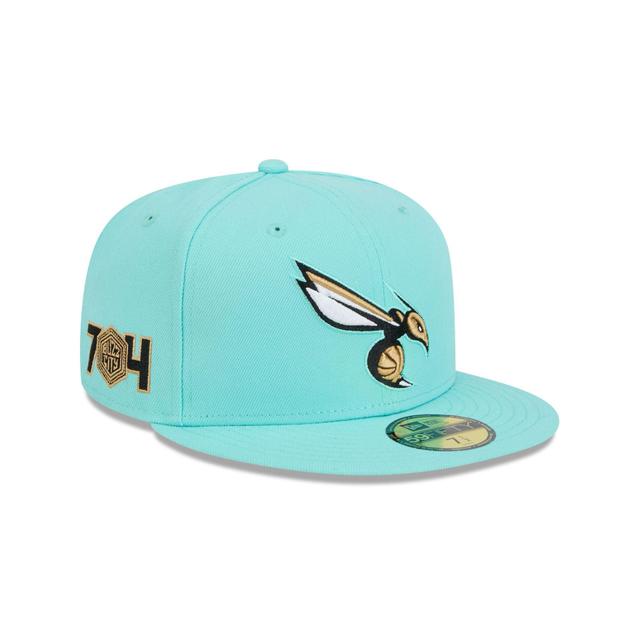 Charlotte Hornets 2024 City Edition Alt 59FIFTY Fitted Hat Male Product Image