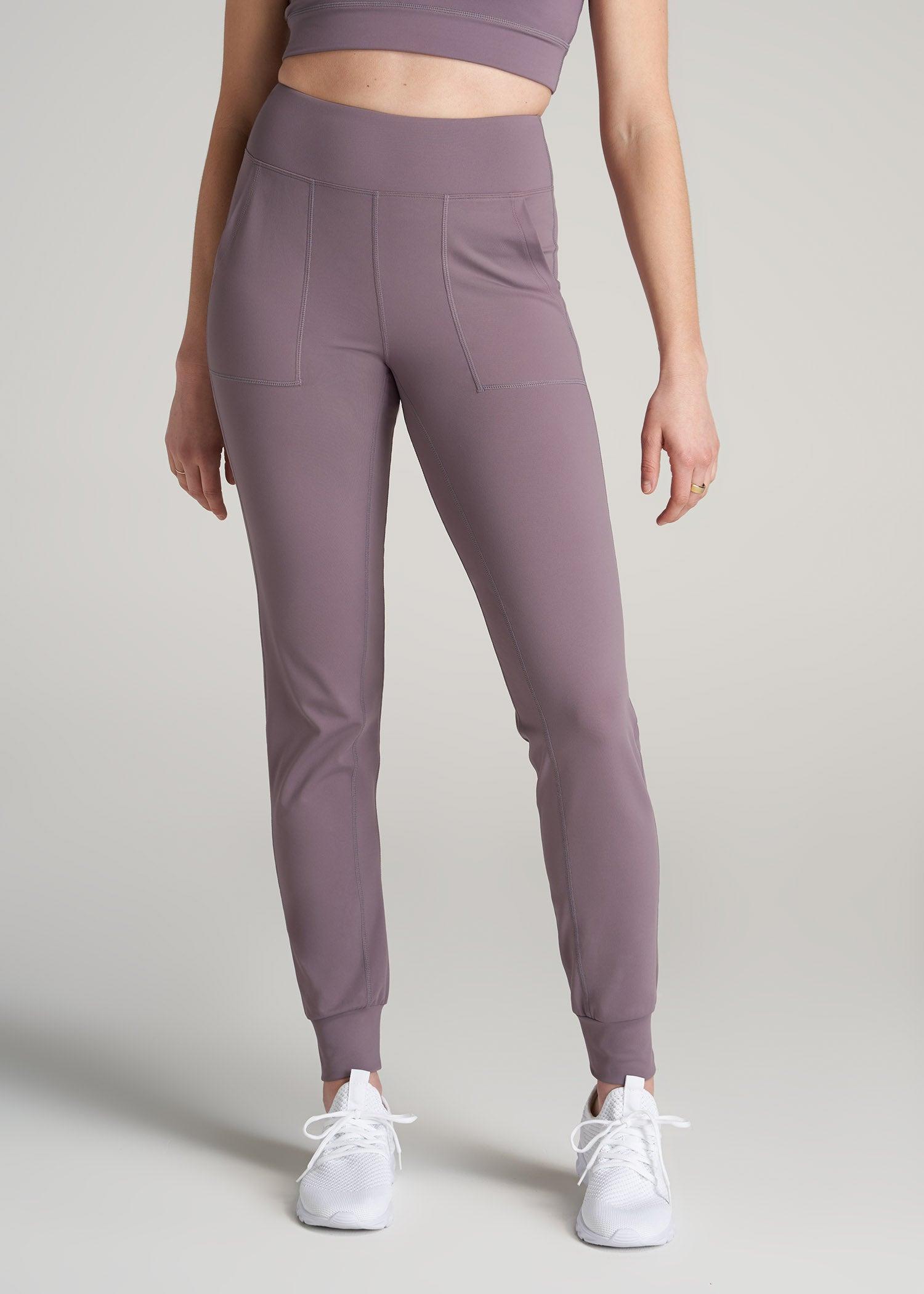 Balance Pocket Joggers for Tall Women in Smoked Mauve Product Image