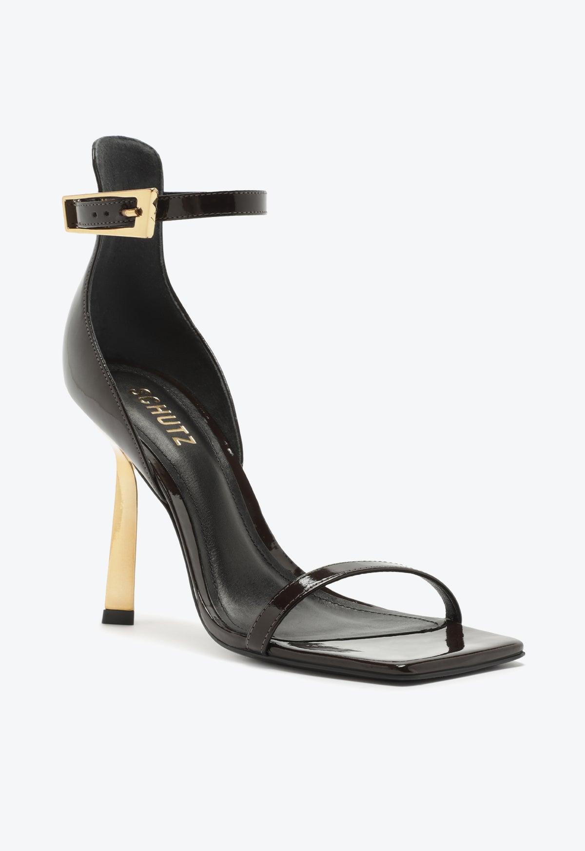 Ciara Patent Leather Sandal Female Product Image