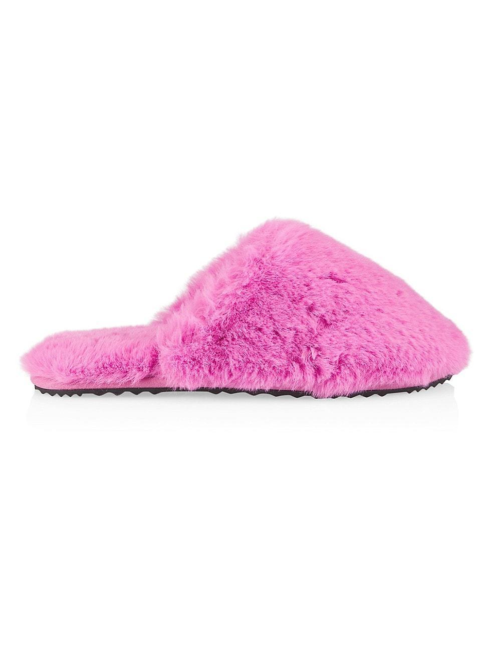 Apparis Melody Faux Fur Slide Slipper Product Image