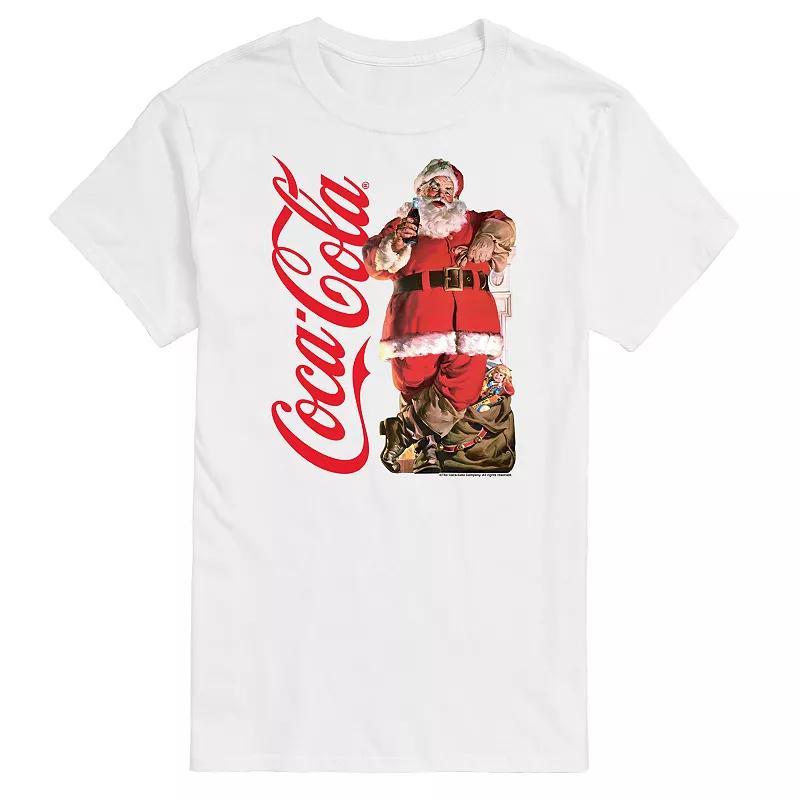 Mens CocaCola Vintage Santa Tee Product Image