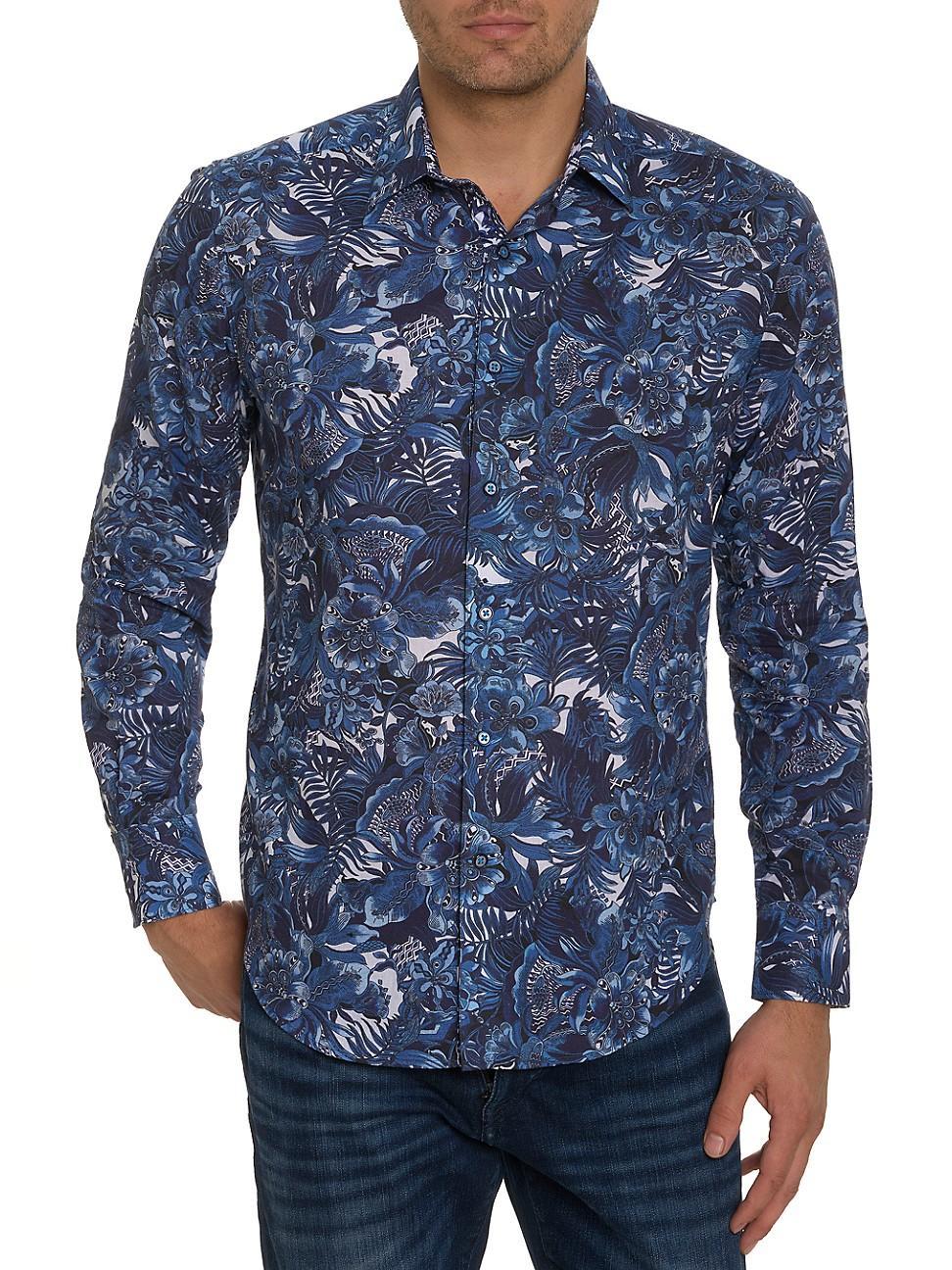 Robert Graham Rambling Floral Button-Up Shirt Product Image