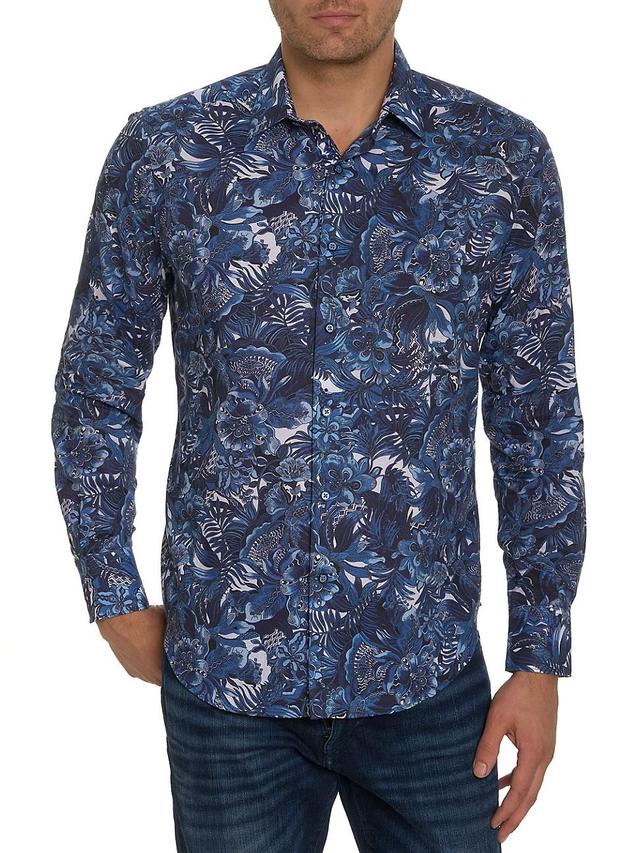 Mens Rambling Long-Sleeve Button-Front Shirt Product Image