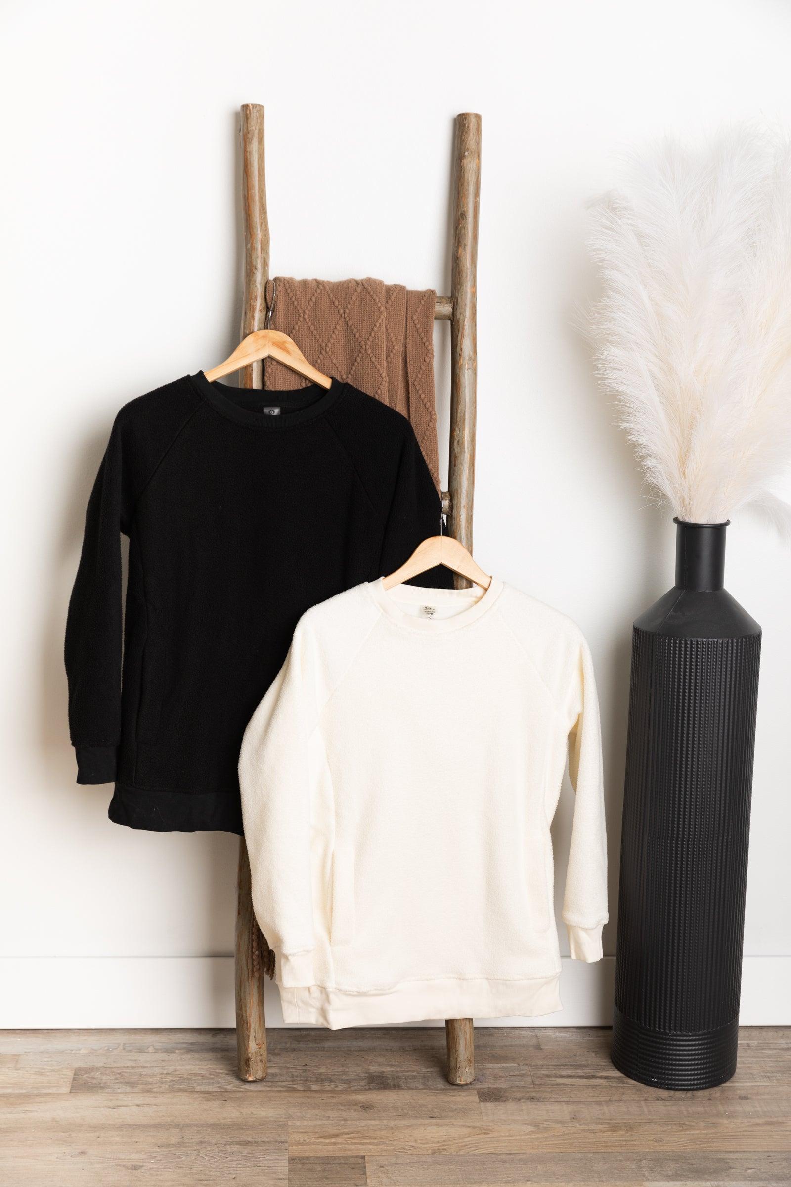 Teddy Pullover With Pockets Product Image