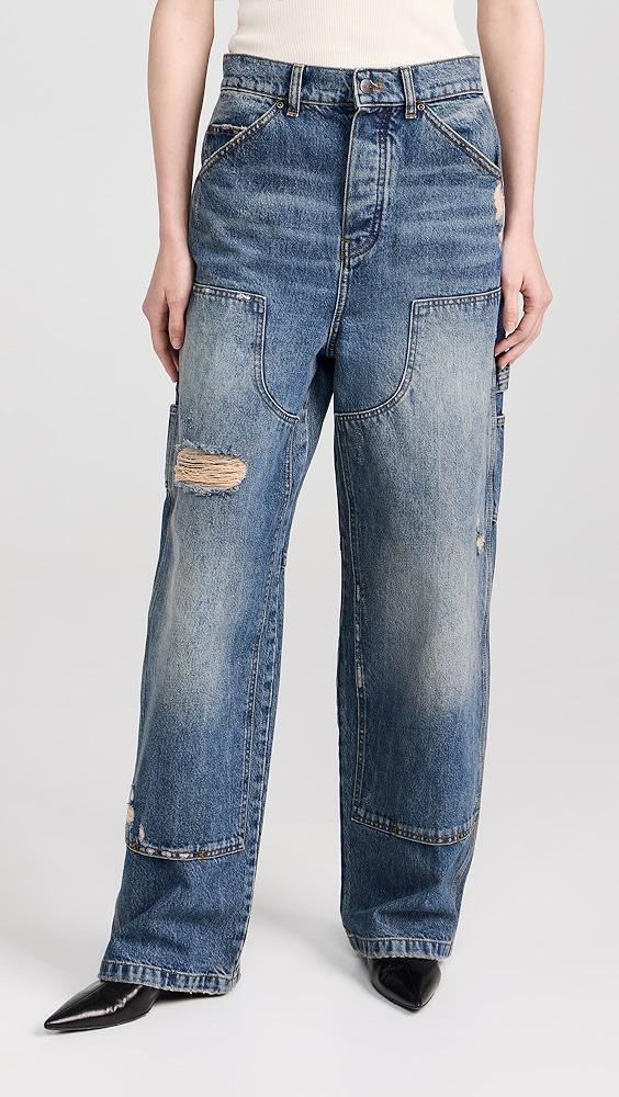 Marc Jacobs Grunge Oversize Carpenter Jeans | Shopbop Product Image