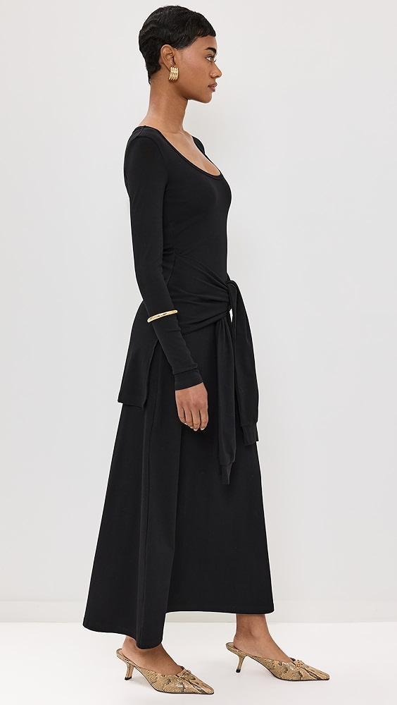 Pixie Market Sleeve Tie Long Sleeve Dress | Shopbop Product Image