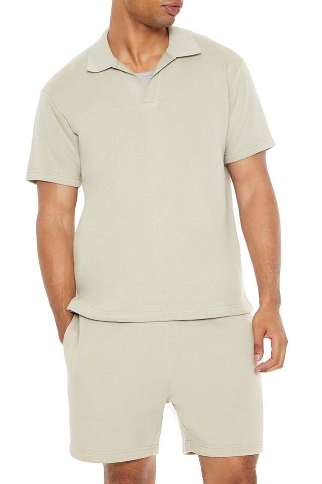 Cotton-Blend Polo Shirt | Forever 21 Product Image