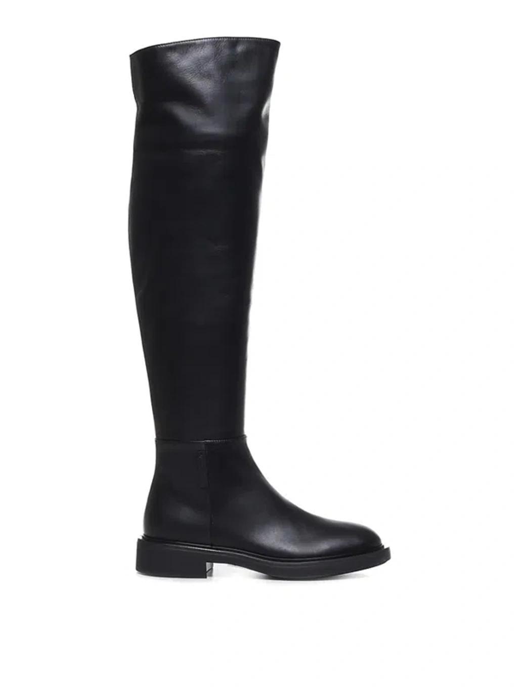 GIANVITO ROSSI Lexington Boots In Black product image