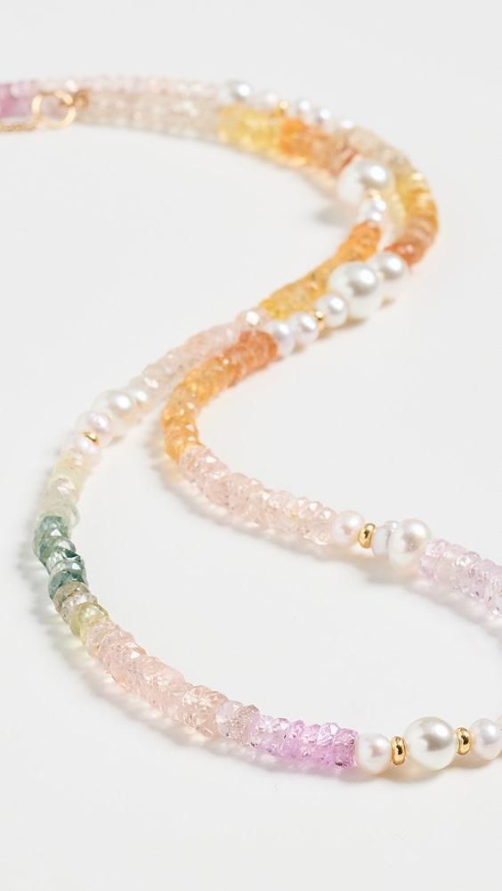 SHASHI Ella Gemstone Necklace | Shopbop Product Image