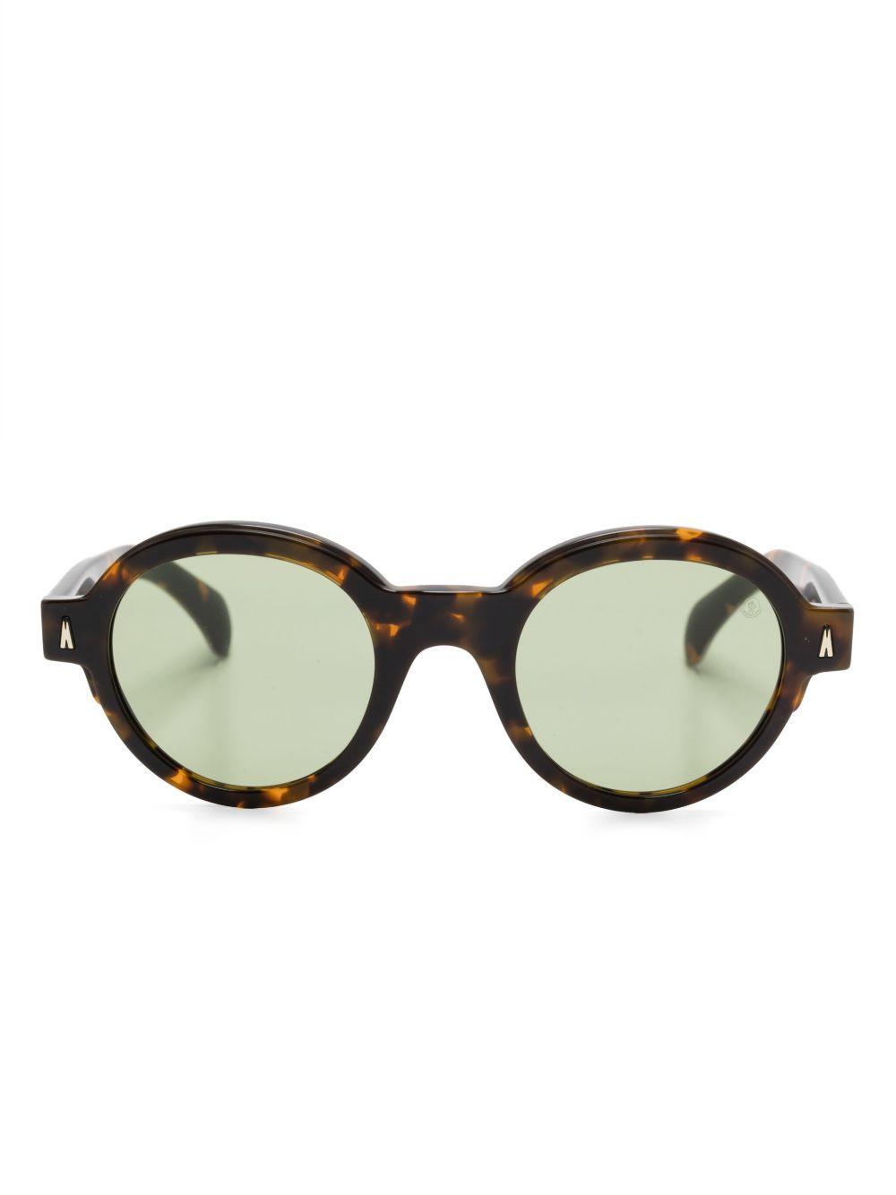 MONCLER Rondosa Sunglasses In Brown Product Image